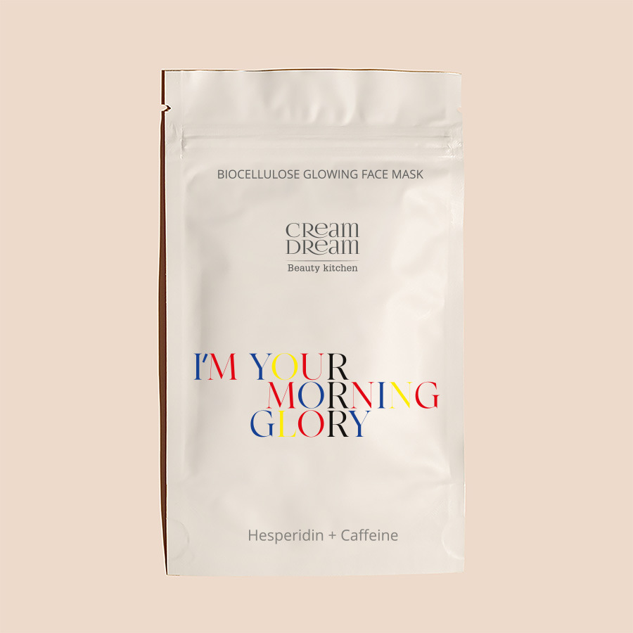 I'm YOUR MORNING GLORY – маска-концентрат з гесперидином та кофеїном для зняття набряків та швидкого пробудження шкіри